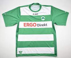 The shirt has a white collar and white. Spvgg Greuther Furth Shirt Xxl Football Soccer European Clubs German Clubs Other German Clubs Classic Shirts Com