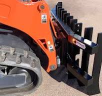 Skid Steer Stick Rake - Himac Attachments