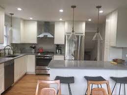 The kitchen at the hgtv smart home 2013 located in jacksonville, fl. Ikea Grimslov Off White Subway Tile Backsplash