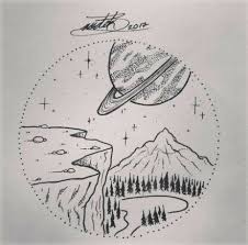 70 Ideas Drawing Ideas Easy Space Space Drawings Planet Drawing Art Drawings Simple