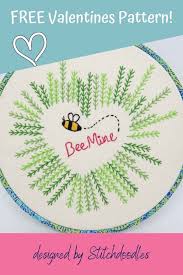 *bee embroidery pattern in printable format *tips and instructions on completing the pattern *recommendations for fabric, thread, and colour the pattern is sized to fit in a 6 hoop, but you are free to scale up or down as you'd like. Make This Free Hand Embroidery Pattern Called Bee Mine Hand Embroidery Design Embroidery