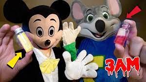 DO NOT DRINK MICKEY MOUSE AND CHUCK E CHEESE POTION AT THE SAME TIME AT 3  AM!! (CRAZY) - YouTube