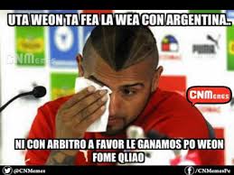 Chile sostuvieron un duelo amistoso en estados unidos por la fecha fifa. Los Mejores Memes Del Chile Argentina Final Copa America