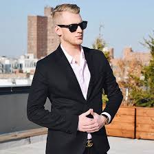 New and preowned, with safe shipping and easy returns. Piotr Ryterski Gucci Belt Zara Blazer Ray Ban Sunglasses Men In Black Lookbook