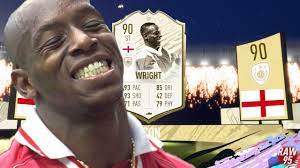Wright enjoyed success with london clubs crystal palace and arsenal as a forward, spending six years with the former and seven years with the latter. Fifa 20 90 Prime Icon Moments Wright Player Review Fifa 20 Ultimate Team Youtube