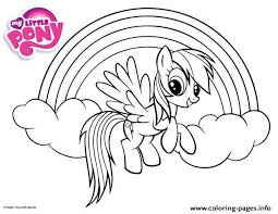 Opens in a new window; Rainbow Dash Little Pony Coloring Pages Printable