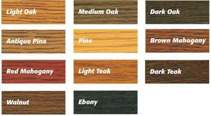 Eye Catching Colron Wood Stain Colour Chart 2019