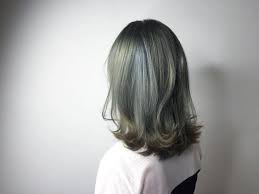Mint Grey Ash Medium Bob Cleo Hair International Call Here 63385250 For Book Appointment Hair D Ash Hair Color Ash Green Hair Ash Green Hair Color