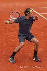Roger federer became entangled in a rare running dispute with a chair umpire on thursday before safely securing his place in the french open last 32. Federer V Goffin Pics From Round 4 Of Roland Garros 2012