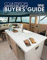 Recycled or locally sourced aggregates are added, making it eligible for leed consideration. Isfa S Countertops Architectural Surfaces 2018 2019 Buyers Guide By The International Surface Fabricators Association Isfa Issuu