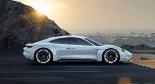 white supercar porsche taycan 800v electric cars 1080p wallpaper hdwallpaper desktop porsche mission electric sports car sports cars luxury