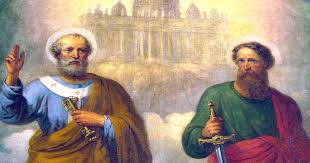 Por aquella obediencia con que a glorioso apóstol san pablo, vaso escogido del señor para llevar su santo nombre por toda la tierra; San Pedro Y San Pablo Fueron Uno En Cristo Dolr Org