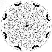 Mandalas Herbst Druck Farbung Kind Malvorlagen Halloween Kurbisse Fleder Coloring Pages Coloring Ma Mandalas Kinder Mandala Ausmalen Mandala Herbst