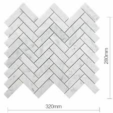 Check spelling or type a new query. Bath Wall And Floor Mosaic Tile Kitchen Backsplash Herringbone Marble Carrara White