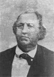 Photograph of Georgia Governor Herschel V. Johnson. Johnson and my  Great-great-Grandfather, George Lawson Stapleton Jr., were the two signers  of the Articles of Secession from Jefferson County, Georgia in 1861. Both  were