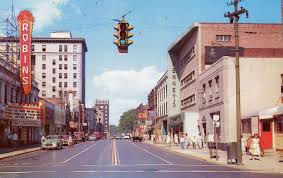 Looking West Down East Market Street From Pine Circa 1952 Scenery Street Market Street
