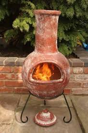 Fire pit fire pits are typically a more open flame and therefore have different safety concerns. 54 Terra Cotta And Cast Iron Outdoor Fireplace Ideas Outdoor Fireplace Chiminea Outdoor