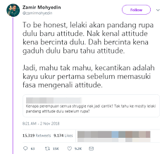 Terlepas dari ikatan yang mungkin anda miliki dengan lelaki yang tidak memedulikan mungkin anda tidak merasa sebagai perempuan kuat atau mengagumkan ketika sedang mencoba melupakan. To Be Honest Lelaki Akan Pandang Rupa Dulu Baru Attitude Lobak Merah
