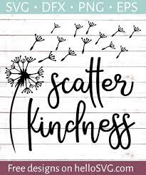 Download Scatter Kindness Dandelion Svg Free Svg Files Hellosvg Com
