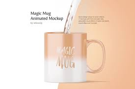Download Magic Mug Animated Mockup On Behance PSD Mockup Templates