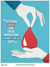 Bustomiii com kumpulan desain sederhana spanduk banner pamflet. Hari Donor Darah Sedunia Desain Pamflet Kartun Lucu Darah