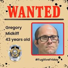 Saline County Arkansas Sheriff's Office has released this week's edition of  Fugitive Friday. Here you go .. AAAND WE'RE BACK…with #fugitivefriday.  Without further ado, Gregory Midkiff, you have been selected as this