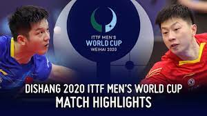 Fan zhendong is using the infinity vps v(racket) hurricaneⅲ national rubber blue sponge(rubber front) tenergy 05(rubber back). Ma Long Vs Fan Zhendong 2020 Ittf Men S World Cup Highlights Final Youtube