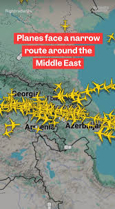 Conflict in the #MiddleEast is redrawing the #global flight map. #Iran,  Read more on how shrinking air routes are disrupting global flights at the  link in our bio.