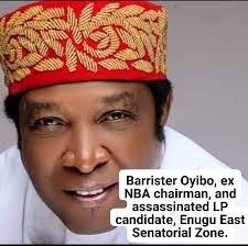 Barrister Oyibo Chukwu: An Agonizing Death