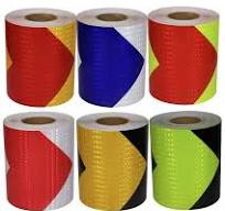 High Vis Strips Reflective Tape,Conspicuity Safety Tape,Warning Adhesive  Reflector Tape For Cars Trailer Trucks Bike Vehicles Outdoor Reflective  Tape ...