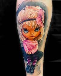 Well you're in luck, because here they come. Doll Tattoo By Vasilii Suvorov Doll Tattoo Cool Tattoos Rainbow Tattoos