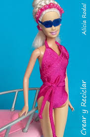 Como dibujar vestido munecas barbie dibujo y libro para colorear. Ropa Para Munecas Con Retales Crear Y Reciclar