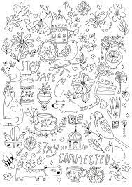 Your kids will increase their vocabulary by learning about different anima. Comforting Coloring Pages Flow Magazine