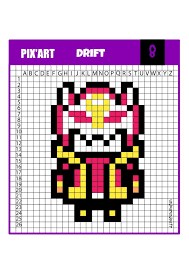 Pixel Art Fornite 12 Modeles A Telecharger Gratuitement En 2020 Pixel Art Pixel Art A Imprimer Modeles De Toiles En Plastique