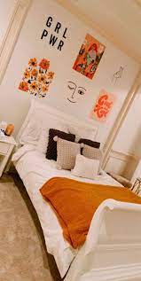Love This Orange Bedroom Dorm Room Inspiration Dream Rooms Dorm Room