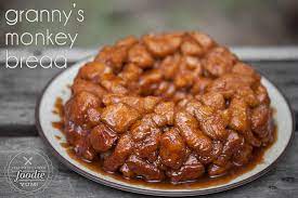 Monkey bread made with canned biscuits. Granny S Monkey Bread Recipe Self Proclaimed Foodie