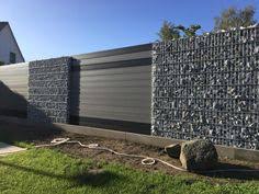 Gabionen Wpc Zaun Gabionen Wpc Zaun Sichtschutz Garten