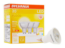 Sylvania Led Light Bulbs 35w Equivalent Par16 Gu10 Dimmable Bright White 3 Count Brickseek
