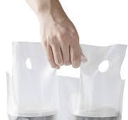 Amazon.com: Restaurantware Bag Tek Plastic Drink Carriers ...