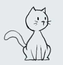 Cat drawings cat pose sketch anime cats sketch base anime cat coloring anime kitten drawings sitting cat drawing simple cute anime cat boy drawings adorable anime cats pretty anime girl. Yong Hee S Workspace 10 New Vocab Cartoon Cat Drawing Simple Cat Drawing Cute Cat Drawing