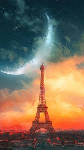 Eiffel Tower Wallpaper Iphone Android Background Followme Paris Photography Eiffel Tower Eiffel Tower Painting Eiffel Tower Art