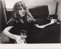 Stevie Nicks backstage during the 'Rumours Tour' in 1977