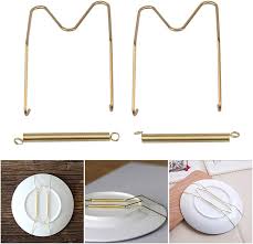 Amazon.com: 8 10 12 14 16Inch Plate Hangers for Walls Plate Dish Hangers  Stainless Steel Decorative Invisible Plate Hangers Holder, Wall Hooks Home  Decor (size:12in) : Home & Kitchen