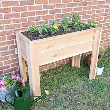 A raised garden bed with legs makes it easier and more comfortable to tend to your garden. How To Build A Raised Garden Bed With Legs Angela Marie Made