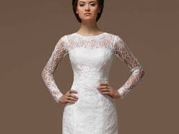 Beli gaun pengantin pendek online berkualitas dengan harga murah terbaru 2021 di tokopedia! Gaun Pengantin Dengan Lengan Gaun Foto Untuk Pengantin Dengan Lengan Yang Terbuat Dari Renda Dengan Lengan Panjang