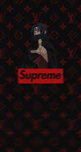 Supreme X Louis Vuitton X Itachi Itachi Red Aesthetic Aesthetic Iphone Wallpaper Ninja silhouette wallpaper, naruto shippuuden, uchiha itachi. supreme x louis vuitton x itachi