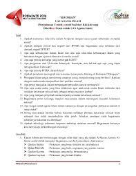 Kartu soal nomor 3 (pilihan ganda) mata pelajaran : Pdf Bocoran Uas Agama Islam Pembahasan Contoh Contoh Soal Dari Kisi Kisi Yang Diberikan Dosen Untuk Uas Agama Islam Rizqi Muhammad Akbari Academia Edu