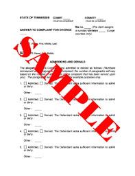 The genealogical county fact sheets and inventories of local records on microfilm will give the dates of the court minutes in our collection for the counties of tennessee. Fillable Online Divorce Forms Tennessee Fax Email Print Pdffiller