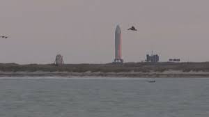 Space Enthusiasts Continue To Wait For Spacex S Starship Sn8 41 000 Foot Flight It's also the first starship prototype with a nosecone and. starship sn8 41 000 foot flight
