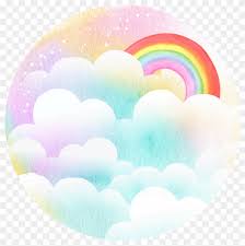 File svg rainbow half arc continous colors svg wikimedia. Rainbow With Clouds On Transparent Background Png Similar Png